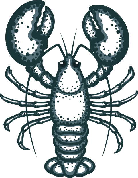 Blue Lobster Icon